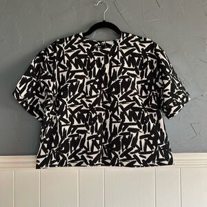 Wildfang essential boxy top, size S